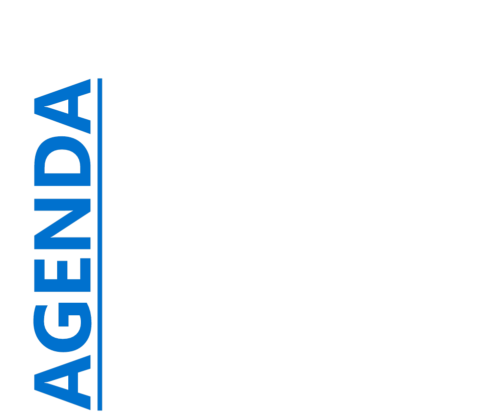 AGENDA

