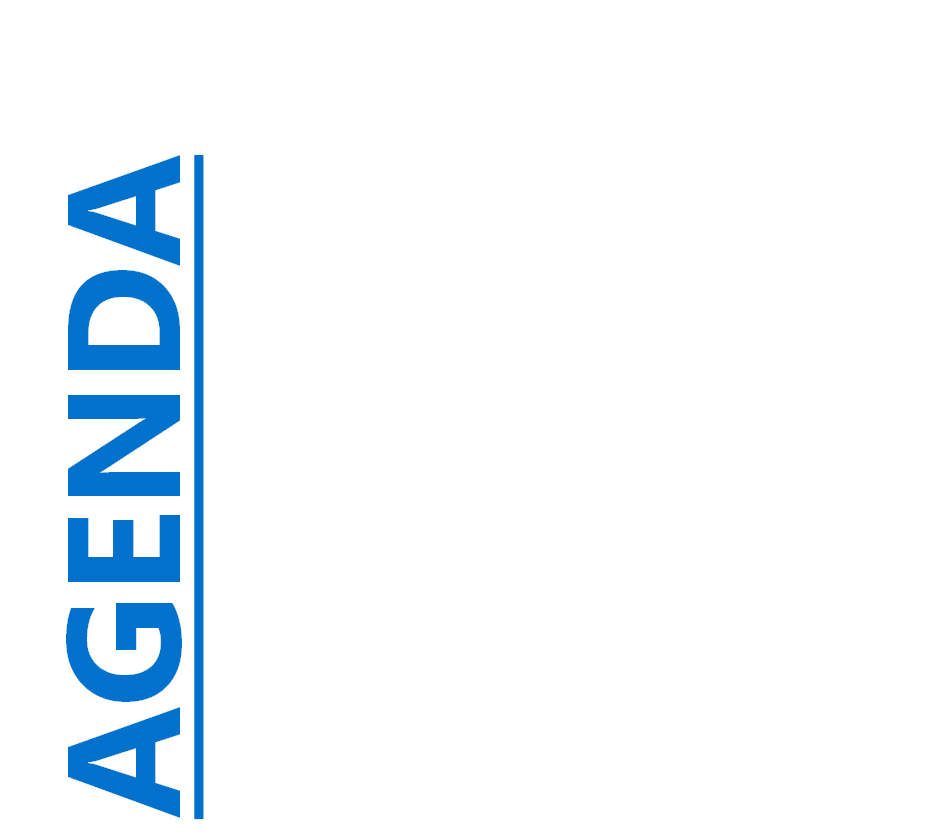 AGENDA

