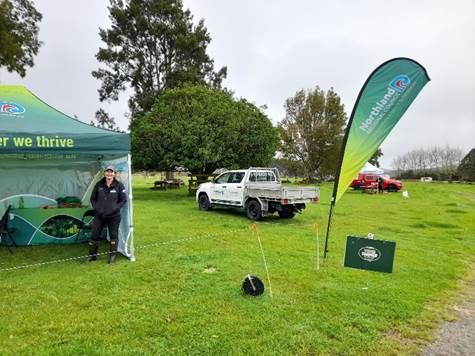 A person standing in a tent

Description automatically generated with low confidence