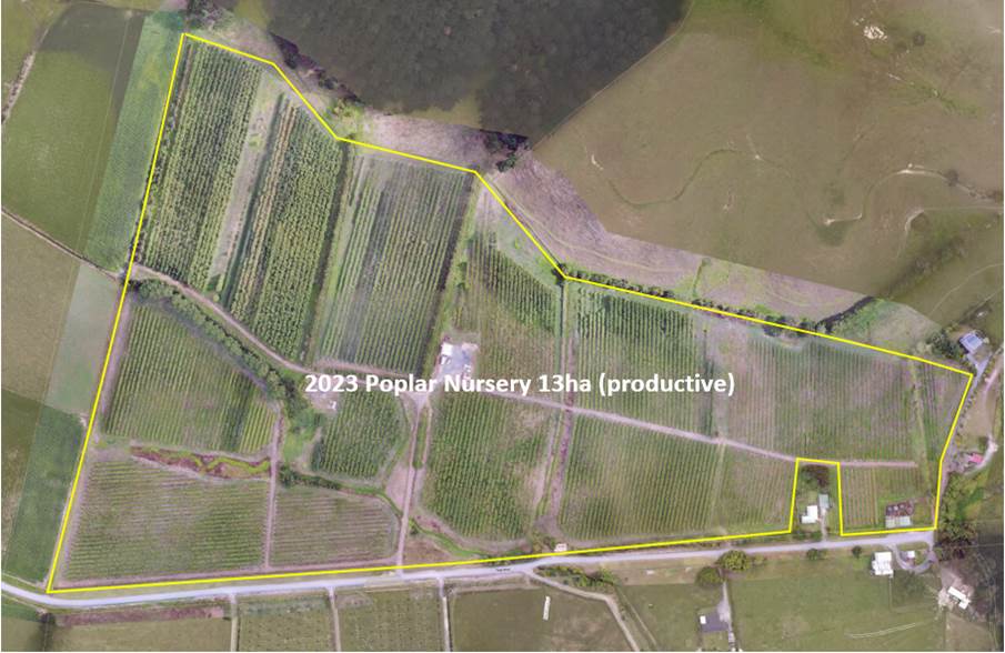 Aerial view of a farm

Description automatically generated