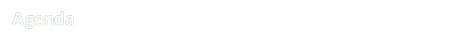 Agenda