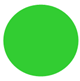 A green circle with white background

Description automatically generated