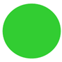 A green circle with white background

Description automatically generated