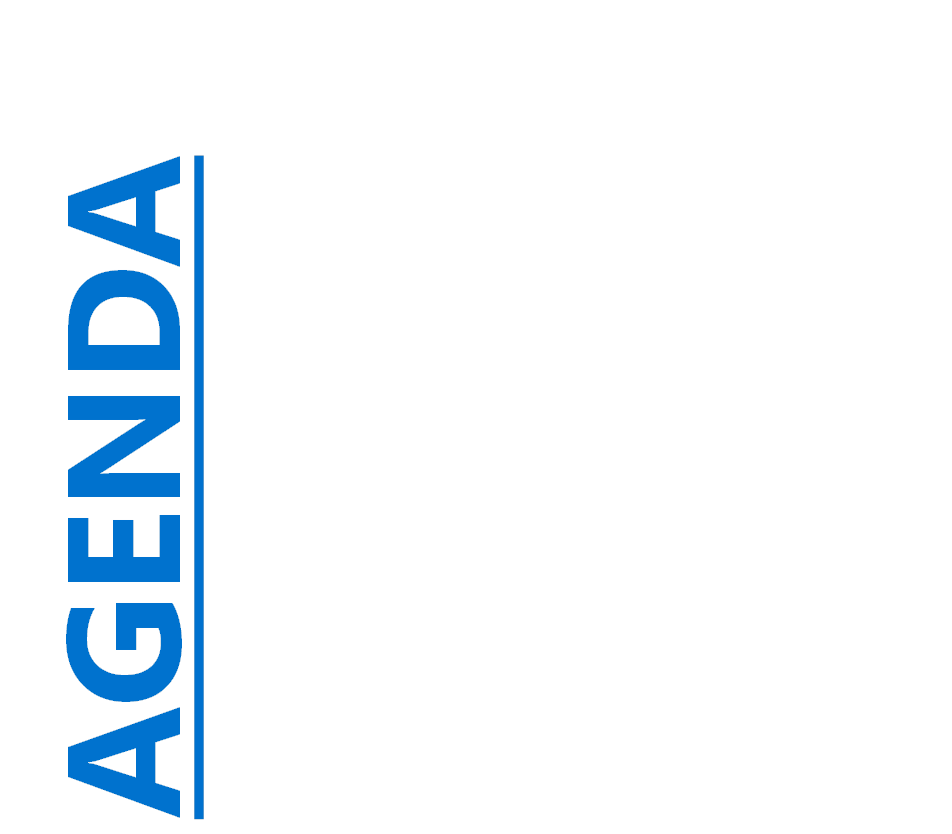 AGENDA

