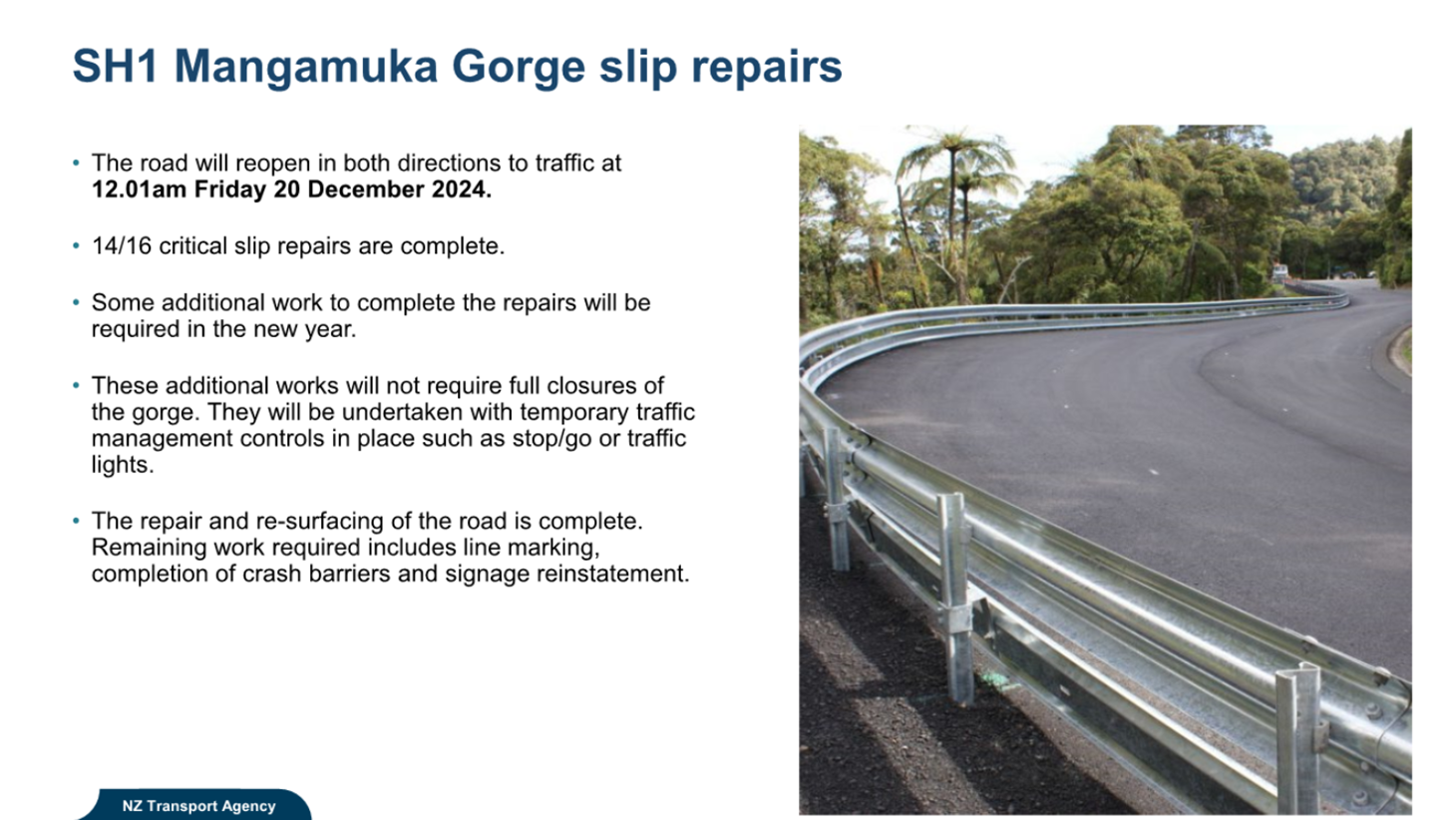 A road with a guard rail

Description automatically generated