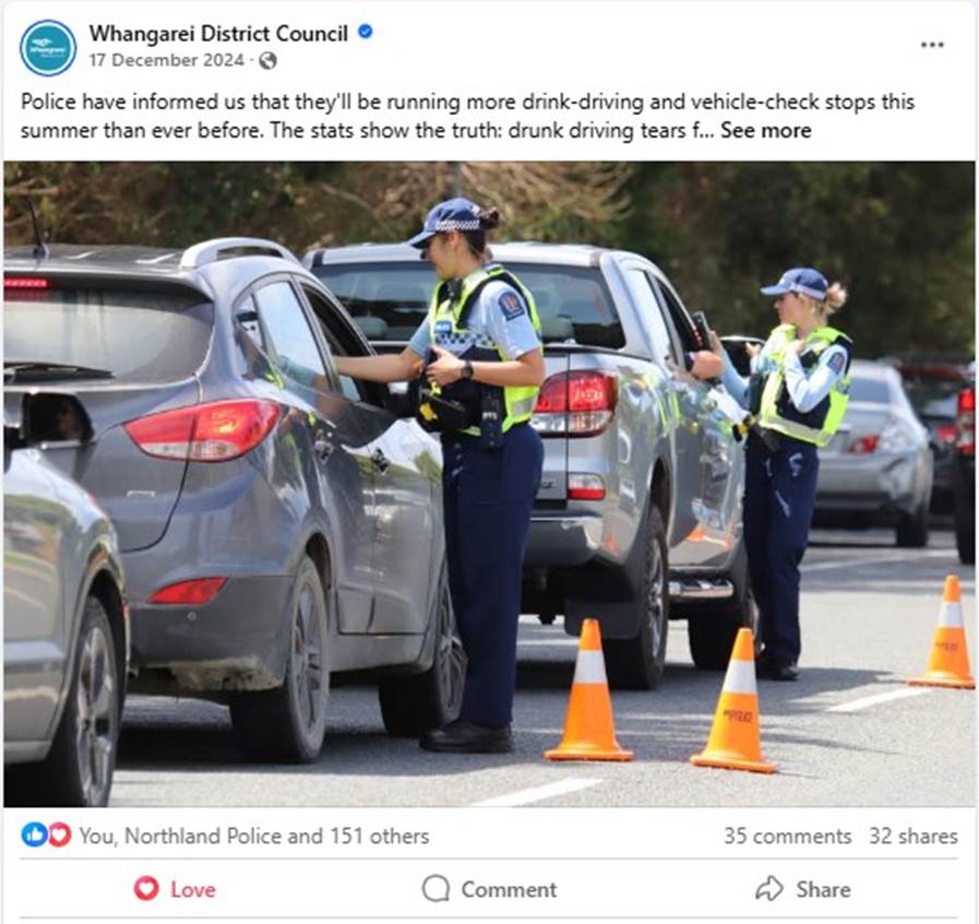 A group of police officers standing next to a car

Description automatically generated