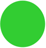 A green circle with white background

Description automatically generated