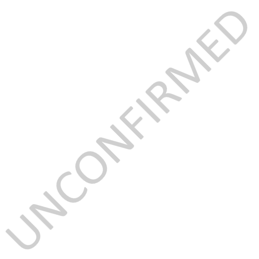 UNCONFIRMED