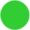 A green circle with white background

Description automatically generated