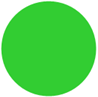 A green circle with white background

Description automatically generated