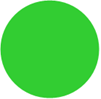 A green circle with white background

Description automatically generated