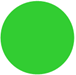 A green circle with white background

Description automatically generated