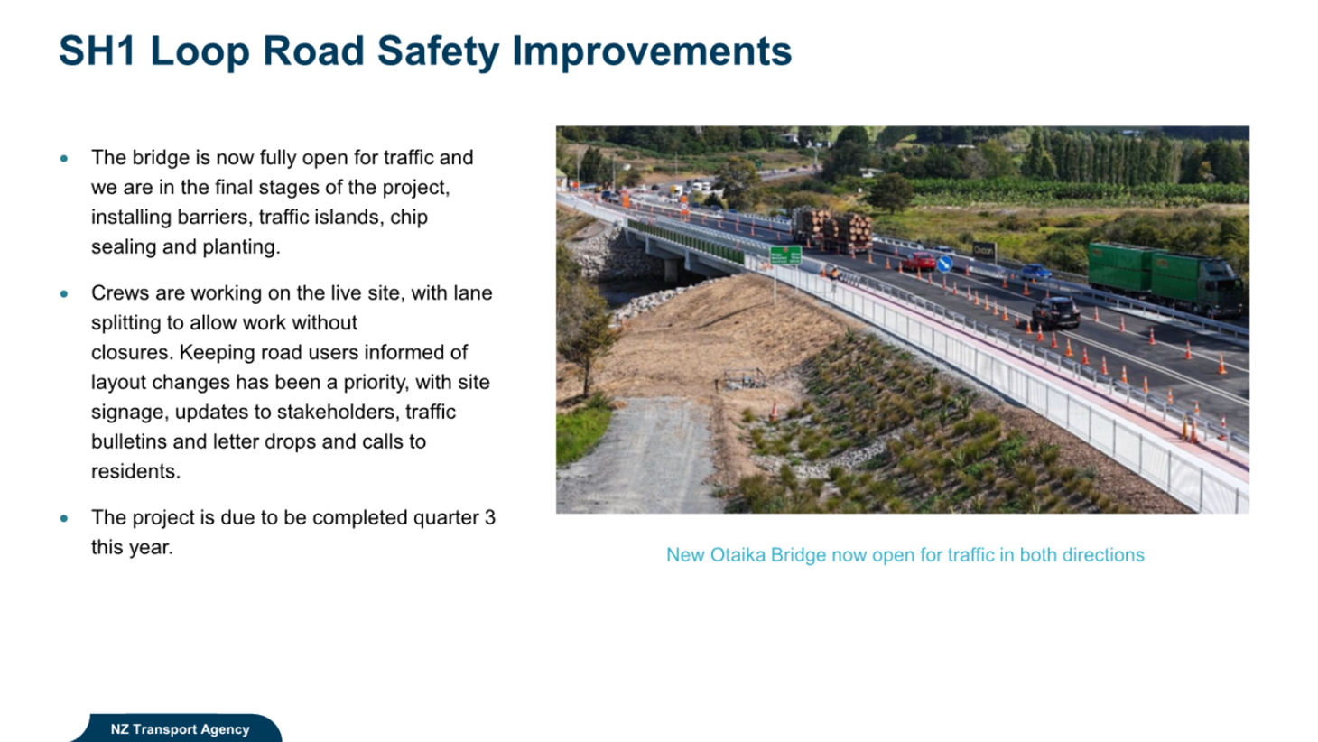 A road safety improvements with text

AI-generated content may be incorrect.