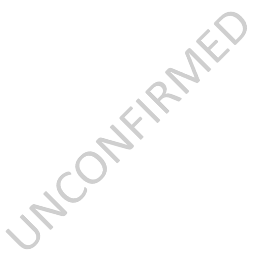 UNCONFIRMED