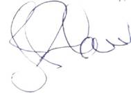 A close-up of a signature

AI-generated content may be incorrect.