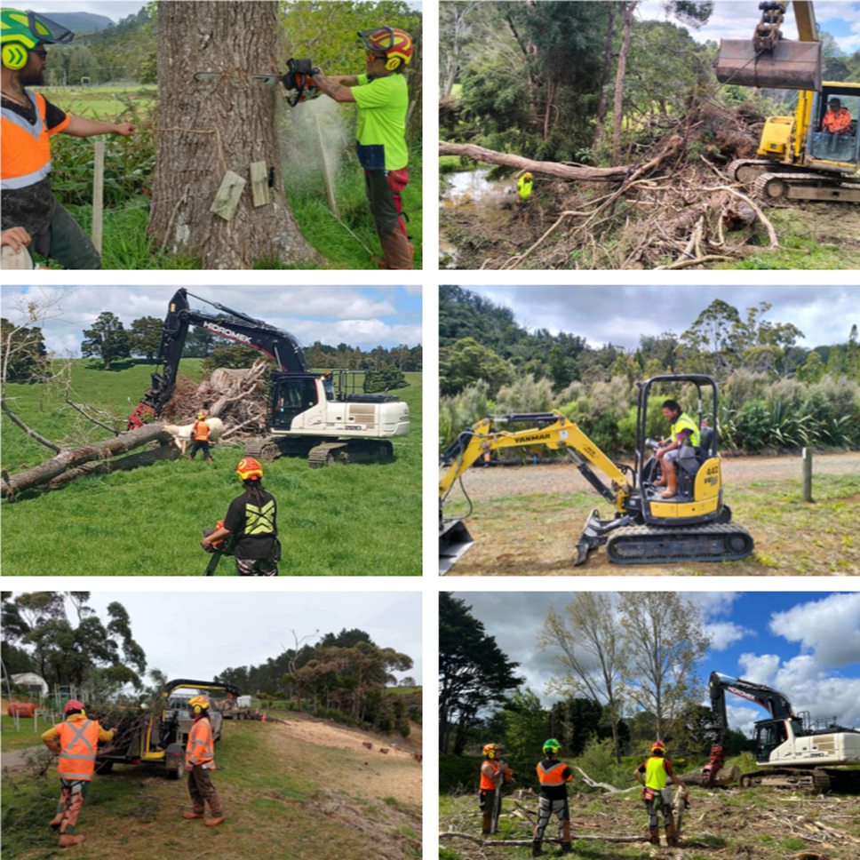 A collage of men working in a field

AI-generated content may be incorrect.